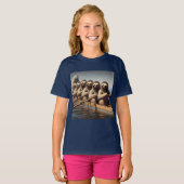 Sloth Rowing Team T-Shirt (Vorne ganz)