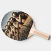 Sloth Rowing Team Tischtennis Schläger (Seitenansicht)