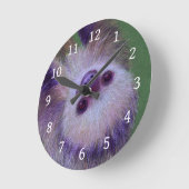 Sloth Runde Wanduhr (Winkel)