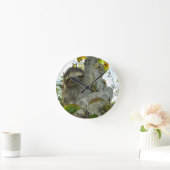 Sloth Runde Wanduhr (Zuhause)