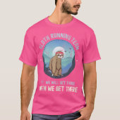 Sloth Running Sloth Running Team T-Shirt (Vorderseite)