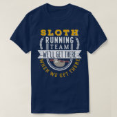 Sloth Running Team 12 T-Shirt (Design vorne)
