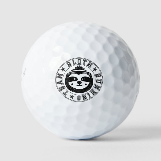 Sloth Running Team Golfball (Vorderseite)