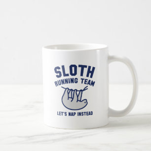 Sloth Running Team Kaffeetasse
