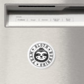 Sloth Running Team Magnet (In Situ (Geschirrspüler))