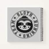 Sloth Running Team Notizblock (Rückseite)