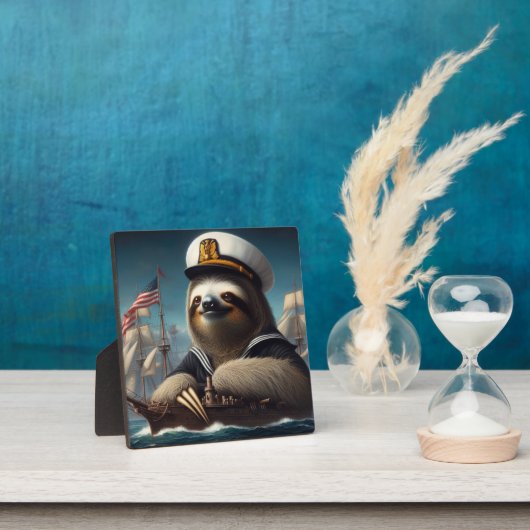 Sloth Sailor Fotoplatte (InSitu)