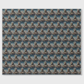 Sloth Sailor Geschenkpapier (Flach)