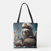 Sloth Sailor Tasche (Rückseite)