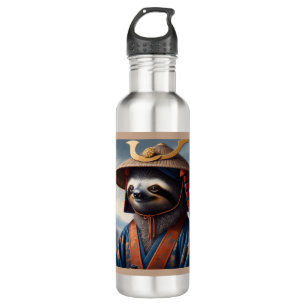 Sloth Samurai Edelstahlflasche