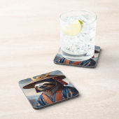 Sloth Samurai Getränkeuntersetzer (Rechte Seite)