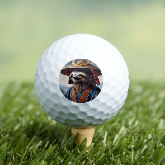 Sloth Samurai Golfball (Insitu T-Shirt)