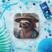 Sloth Samurai Pappteller (Party)