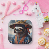 Sloth Samurai Pappteller (Party)