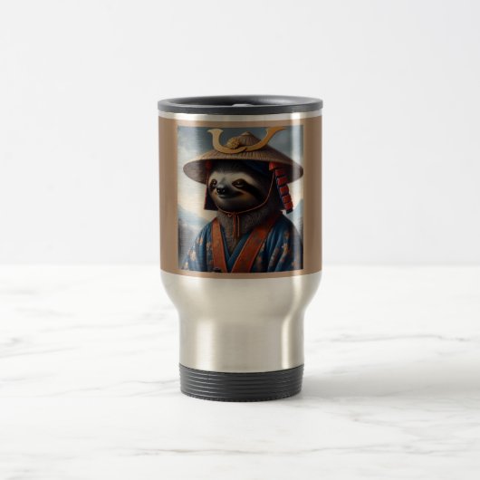 Sloth Samurai Reisebecher (Mittel)