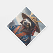 Sloth Samurai Serviette (Ecke)