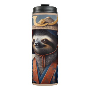 Sloth Samurai Thermosbecher
