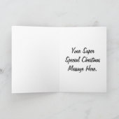 Sloth Santa Chill Out ist Weihnachten (Innenseite)