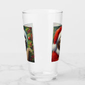 Sloth Santa Claus Glas (Links)