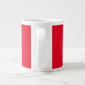 Sloth Santa Claus Jumbo-Tasse (Rückseite)