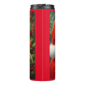 Sloth Santa Claus Thermosbecher (Rückseite)