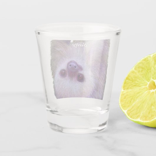 Sloth Schnapsglas (Rückseite)