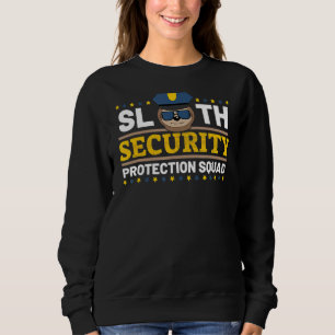 Sloth Security Protection Squad Symbol Vater Broth Sweatshirt