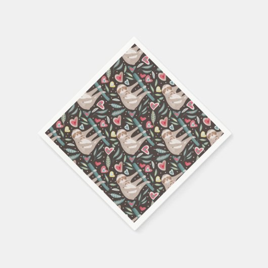 Sloth Serviette (Ecke)