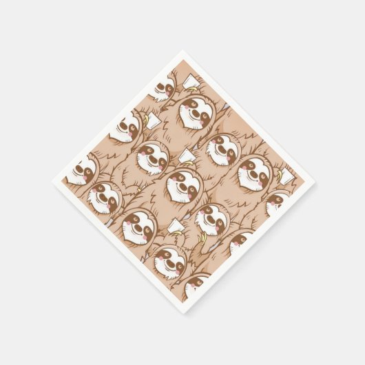 Sloth Serviette (Ecke)