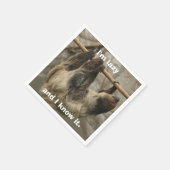 Sloth Serviette (Ecke)