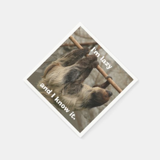 Sloth Serviette (Ecke)