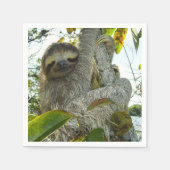 Sloth Serviette (Vorderseite)
