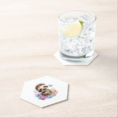 Sloth Shirt Safari Rainbow Summer Untersetzer (Vor Ort)