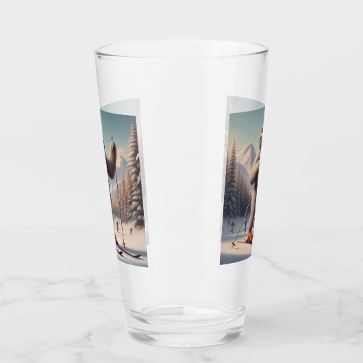 Sloth Skiing Glas (Links)