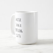 Sloth Sloths Funny Kaffeetasse (Vorderseite Links)