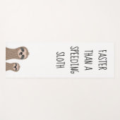 Sloth Sloths Funny Yoga Mats Yogamatte (Vorderseite (Horizontal))
