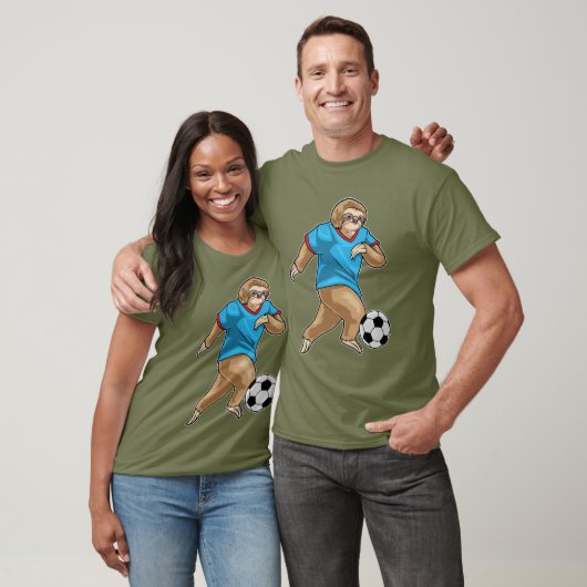 Sloth Soccer player Soccer T-Shirt (Unisex)