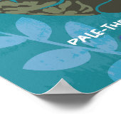 Sloth Species Art Poster (Ecke)