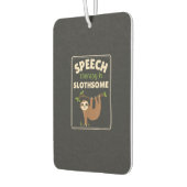Sloth Speech Therapist Speech Therapy Pathology T- Autolufterfrischer (Links)