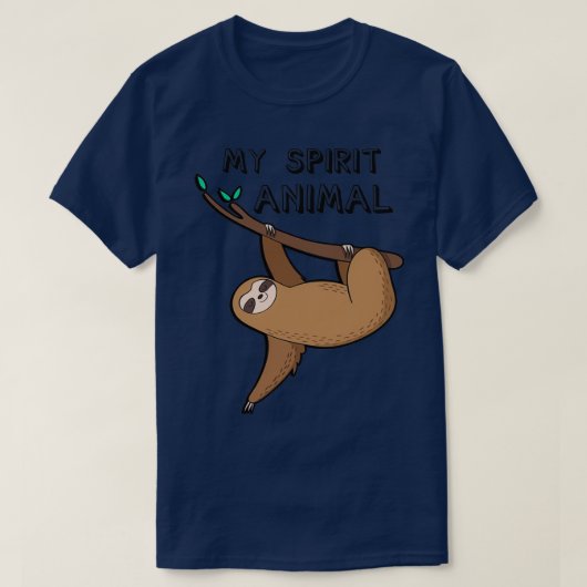 Sloth Spirit Animal Shirt Essential (Design vorne)