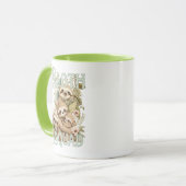Sloth Squad, bezaubernder Faultier Tasse (Vorderseite Links)