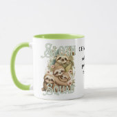 Sloth-Squad, bezauberndes Faultier Tasse (Links)