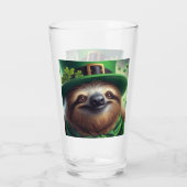Sloth St Paddys Day Glas (Rückseite)
