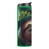 Sloth St Paddys Day Thermosbecher (Nach links gedreht)
