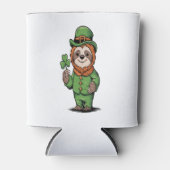 Sloth St Patrick's Day Irish Lucky Dosenkühler (Vorderseite)
