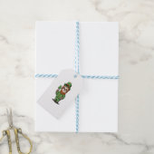 Sloth St Patrick's Day Irish Lucky Geschenkanhänger (Mit Garn)