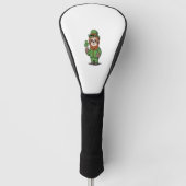 Sloth St Patrick's Day Irish Lucky Golf Headcover (Vorderseite)