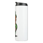 Sloth St Patrick's Day Irish Lucky Thermosbecher (Nach rechts gedreht)