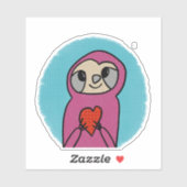 Sloth Sticker (Blatt)