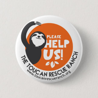 Sloth-StützAbzeichen Button